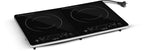 Induktionskochplatte 2 Platten 3500W (1700+1800), 9 Leistungsstufen