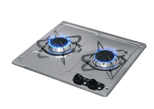 CAN Edelstahl-Kocher 2-flammig - PC1322