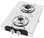 Kocher 2-flammig T440xB290 H95mm, Leistung insgesamt 2,8kW
