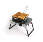 Edelstahl-Toaster mit Faltgriff