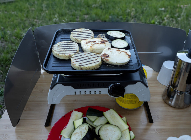 Cook´n´Fold gerillte Grillplatte