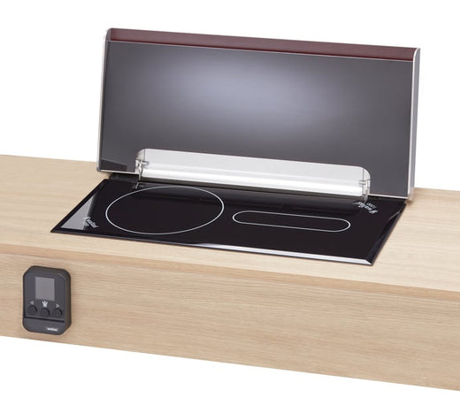 Wallas 1200 DUO Keramik-Kochfeld 2-fach plus Heizung 12V 1000-2200W