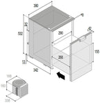 Kühlschublade C42DW schwa