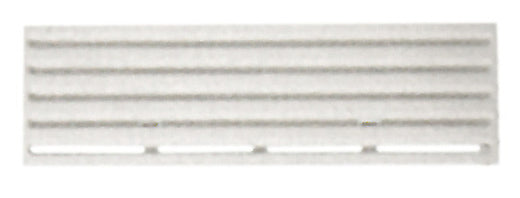 Thetford Winterabdeckung für Thetford-Lüftungsgitter f. Kühlschrank 13x43,5 cm weiß