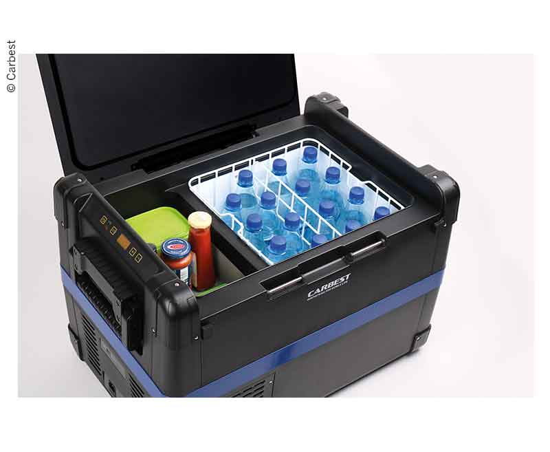 Kompressorkühlbox 40 Liter mit Kühl- und Gefrierfach 12 V / 24 V / 230 V