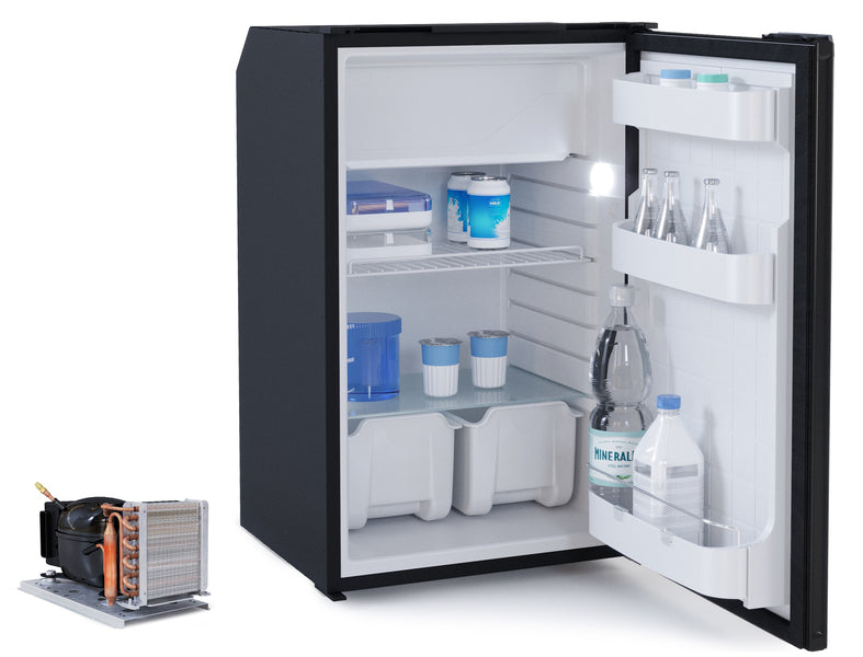 Vitrifrigo Kompressorkühlschrank 95L, schwarz ohne Gefrierfach