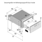 Vitrifrigo Edelstahl-Kühlschublade DW35 OCX2 RFX 35L 12/24V