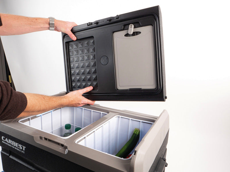 Kompressor-Kühlbox 12V/24V,45L,600x400x506mm,Akku optional erhältlich