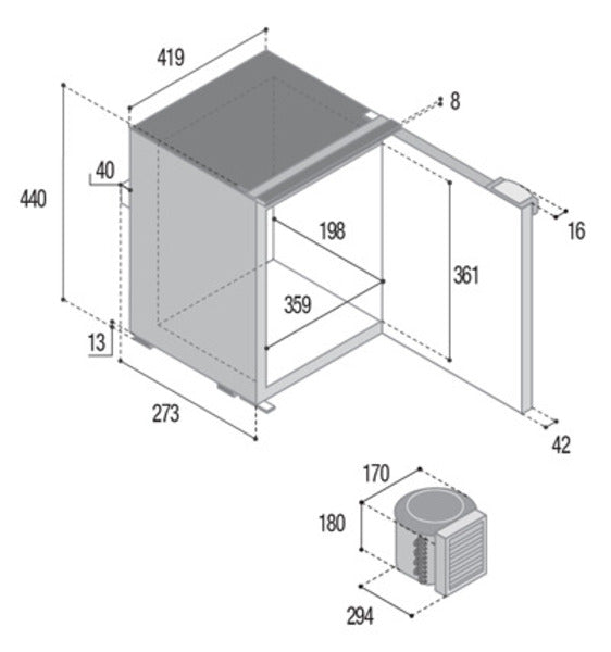 Kühl-Gefrierkombinationen AIRLOCK SERIES