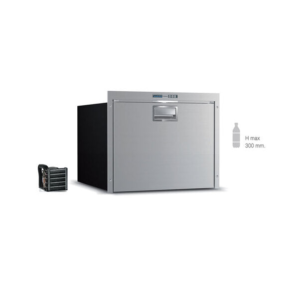 Vitrifrigo Edelstahl-Kühlschublade DW75RFX OCX2 75L 12/24V o.Gefrierf.