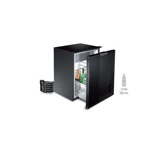 Kompressor-Kühlschrank C75DW - 75 l - Schwarz