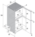 Kühl-Gefrierkombinationen CHROMELOCK SERIES