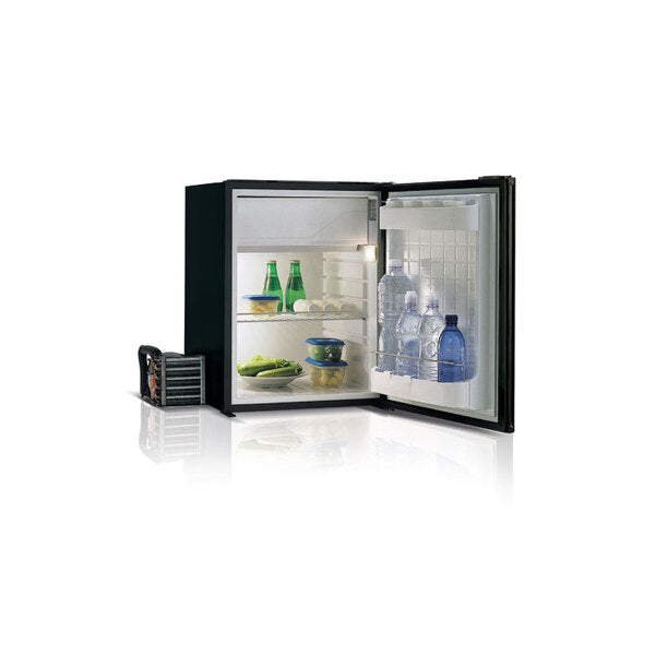 Vitrifrigo Kompr.kühlschrank 75L(10L)schwarz - mit Schnellanschlüssen