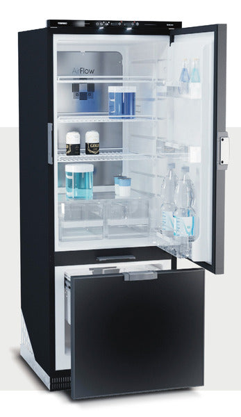 Vitrifrigo Kompressorkühlschrank SLIM250CHR grau, nextGen Compressor