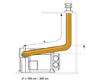Dachkaminset DKC2 f.Combi u.Truma C ohne Rohre nur Dachkamin