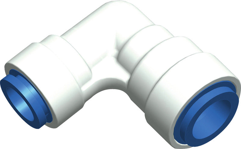 Winkelanschluss blau fÃ¼r JohnGuest 12mm / Uniquick 12mm