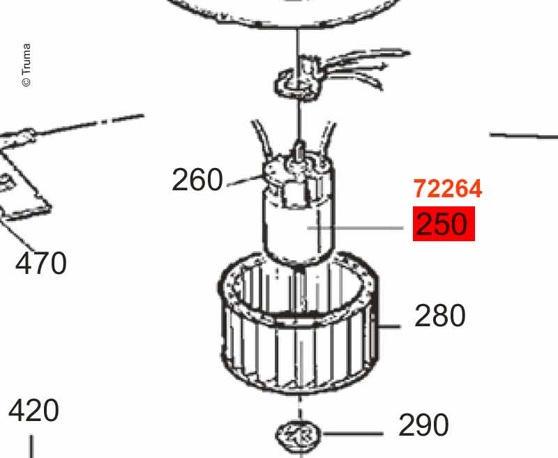 Gleichstrommotor E40 12V