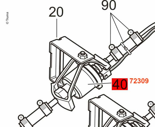 Dosierpumpe 12 V komplett