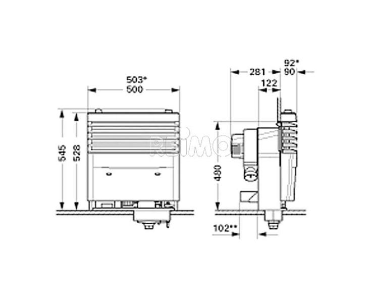 Truma Trumatic S5004 für 1 Gebläse - 30 mbar