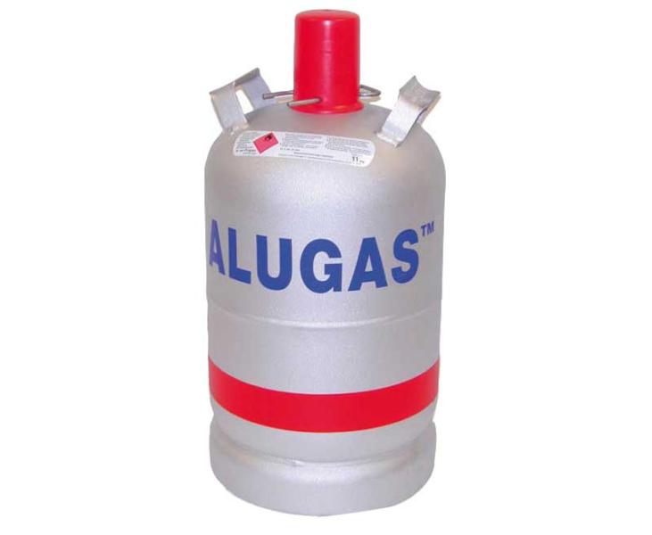 Alu-Gasflasche 11 kg - Neu/leer - Zum Kauf