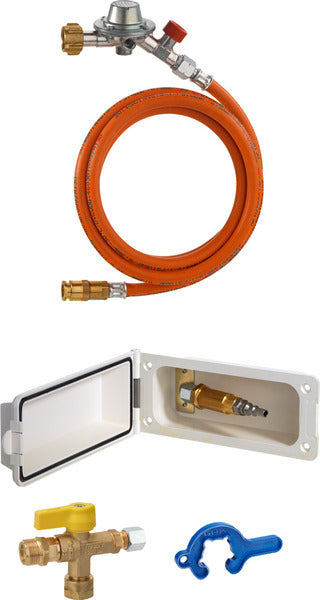 Gas-Versorgungsklappe Set