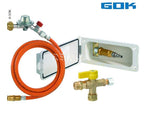 Gas-Versorgungsklappe Set
