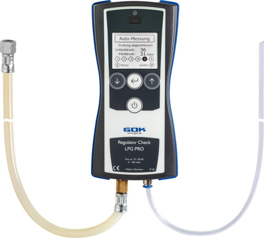 GOK Elektronisches Druckregler-Prüfgerät - Regulator Check LPG PRO