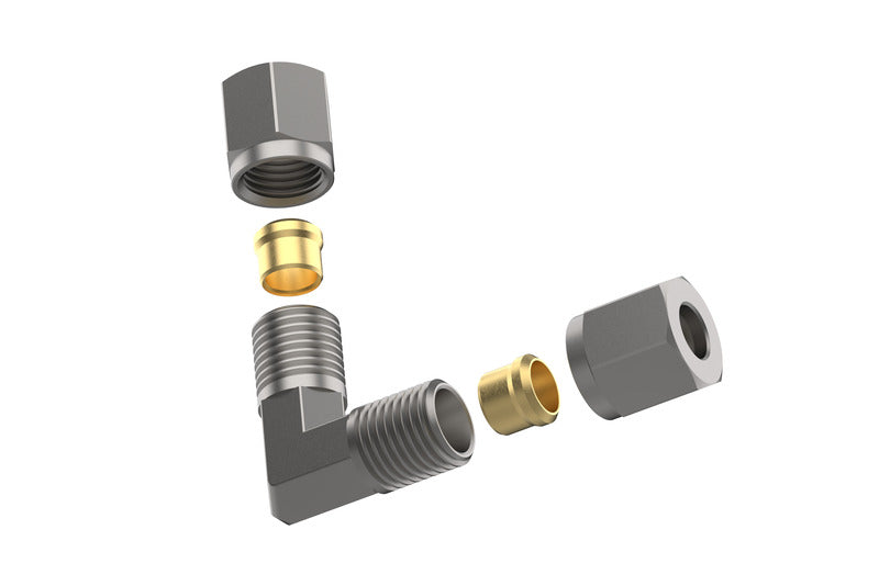 DREHMEISTER Schneidringverschraubung gewinkelt 90° - 8mm