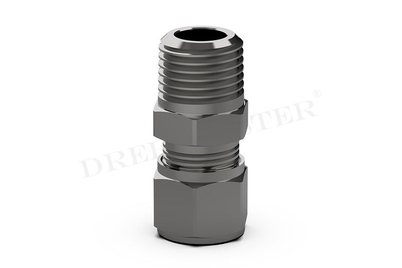 DREHMEISTER Schneidringverschraubung gerade - 1/4" Gewinde auf 8 mm