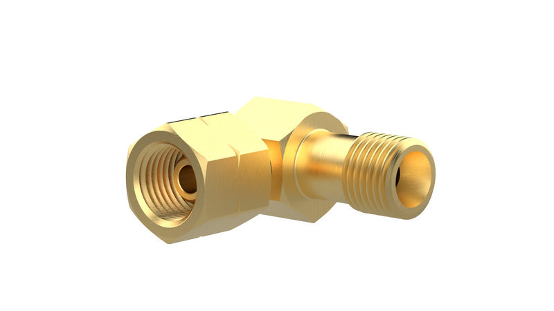 DREHMEISTER Verbindungswinkel 1/4" Gaskocher -> Gasschlauch