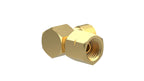 DREHMEISTER Verbindungswinkel 1/4" Gaskocher -> Gasschlauch