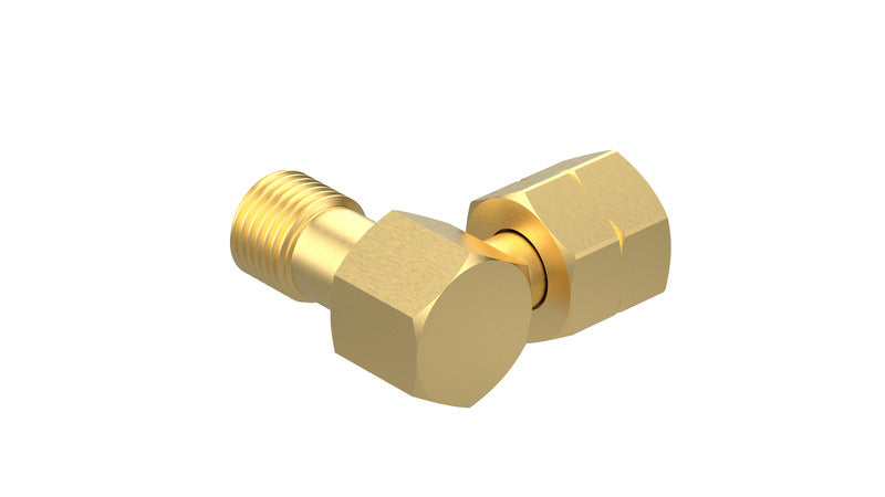 DREHMEISTER Verbindungswinkel 1/4" Gaskocher -> Gasschlauch