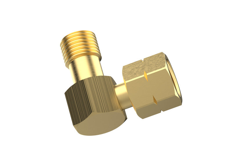 DREHMEISTER Verbindungswinkel 1/4" Gaskocher -> Gasschlauch