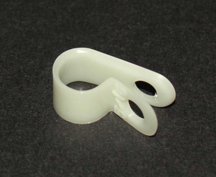 Gasrohrschell Plastik 8mm, 10 Stück