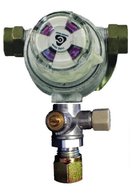 Multimatik 2-Flaschenanlage 50 mbar Ausgang 8mm m.Prüfventil