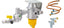 Caramatic DriveTwo Set - 30 mbar - Horizontal