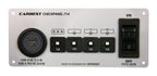Carbest Kompaktpanel 714 silber mit 1x USB A und 1xUSB C