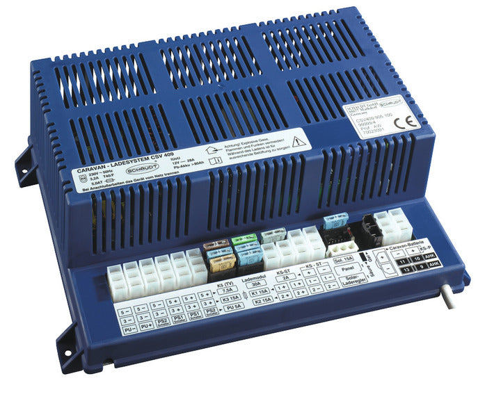 Elektroblock CSV 409 mit Lademodul - Für Gel-/Bleibatterien