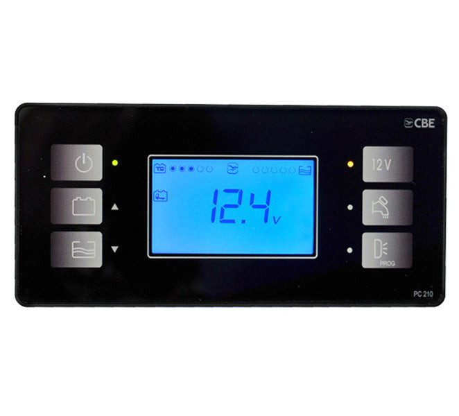 Anzeigesystem PC210, Komplettsystem, 12V schwarz