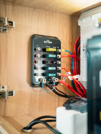 Unkomplizierte Installation der NODEs dank kabelloser Kommunikation der einzelnen Module