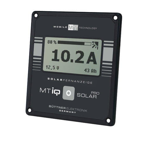BUETT Universal-Solar-Fernanzeige, MT iQ Solar Pro, schwarz, 95x90x22 mm