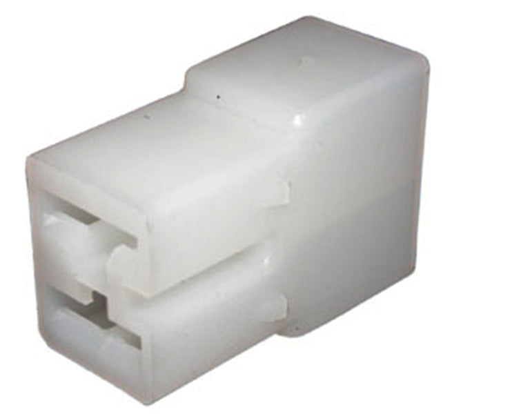 KFZ-Steckgehäuse Flachsteckzunge bis 6,3mm 2-fach