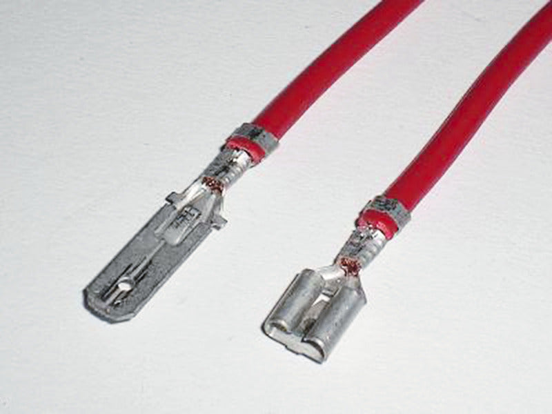 Flachsteckzunge mit Raste 7,0-6,0 qmm f.Steckgehäuse 6,3mm