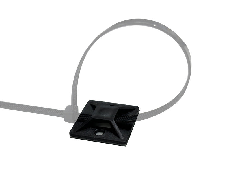 Carbest Klebesockel für Kabelbinder - 50er Pack