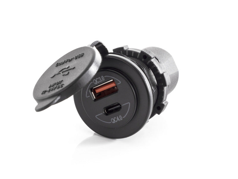 Dual USB Ladesteckdose 12 V / 24 V
