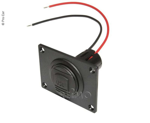 PROCA USB-Einbaudose 12-24/5V mit USB 3A