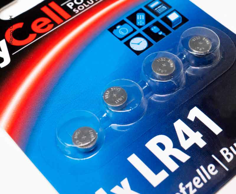 HyCell Knopfzelle AG3 4 Stück
