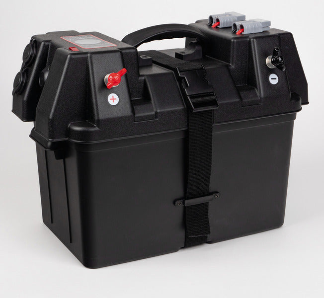 Carbest Batteriebox Energy Station mit AuÃenklemmen