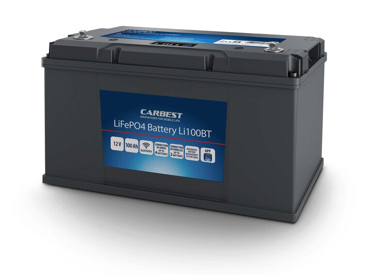 Lithium-Batterie 100Ah mit Bluetooth Technologie