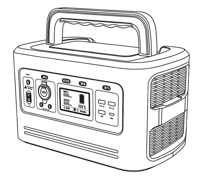 Carbest LiFePo4 Batterie LithPowerUnit 48 - 48 Ah